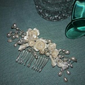 🌷SALE Handmade Enamel Haircomb 🌷